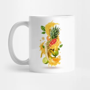 Realistic fruiti juice Mug